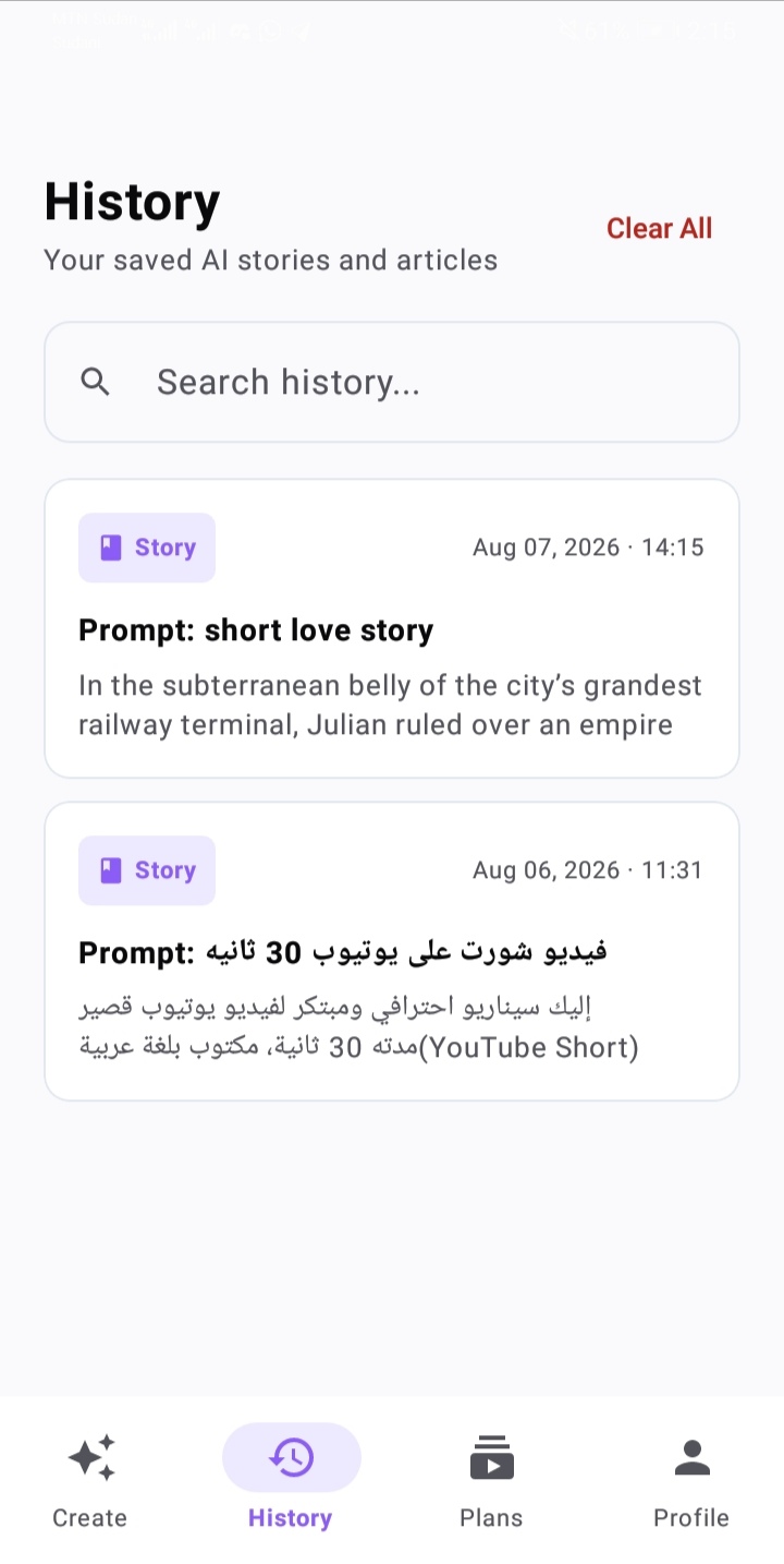 History